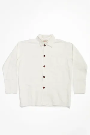 3001 Button Overshirt | Cream