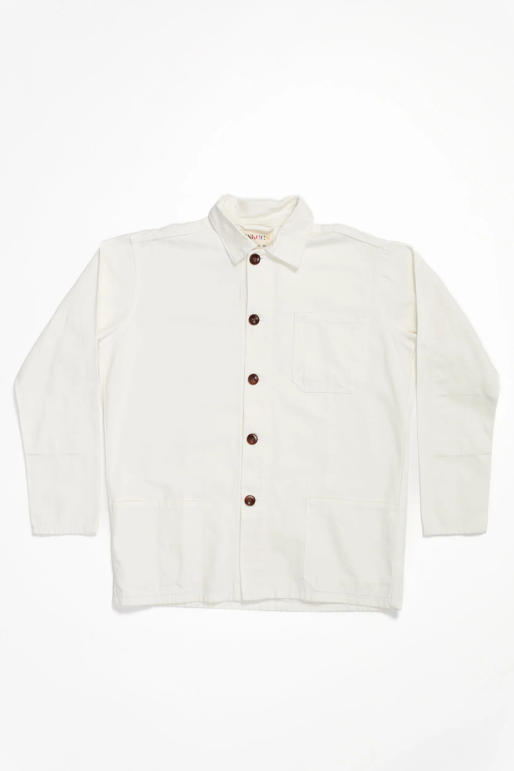 3001 Button Overshirt | Cream