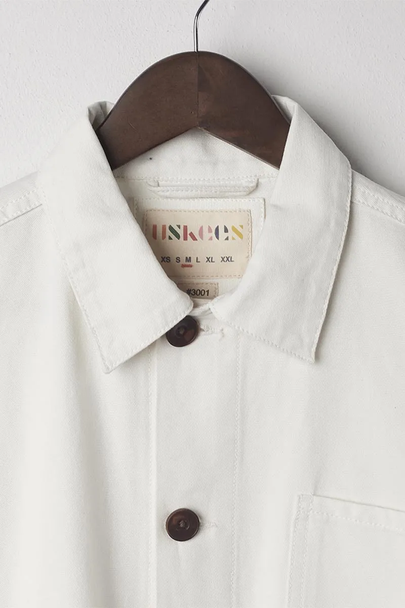 3001 Button Overshirt | Cream