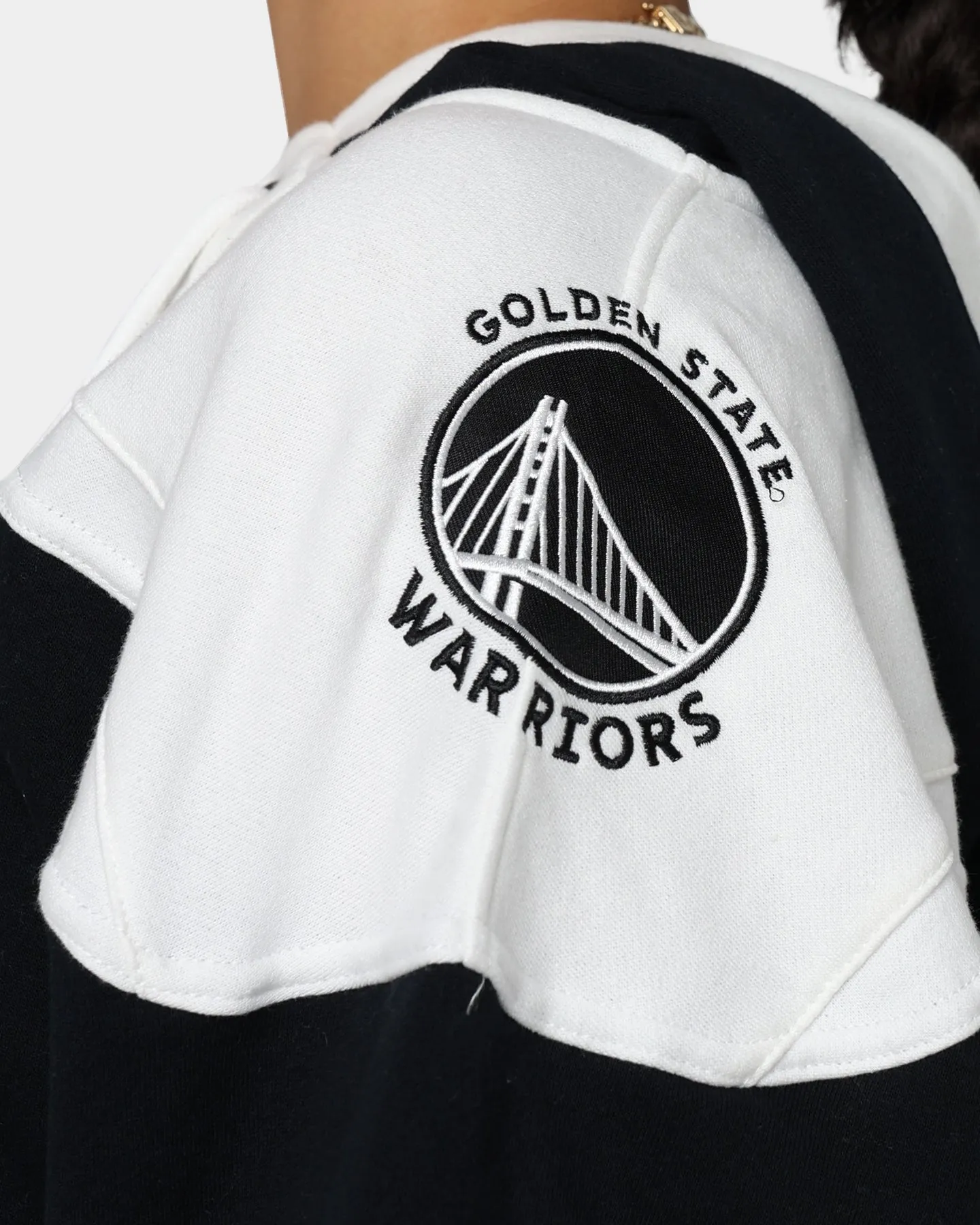 47 Brand Golden State Warriors Superior Lacer Hoodie Jet Black