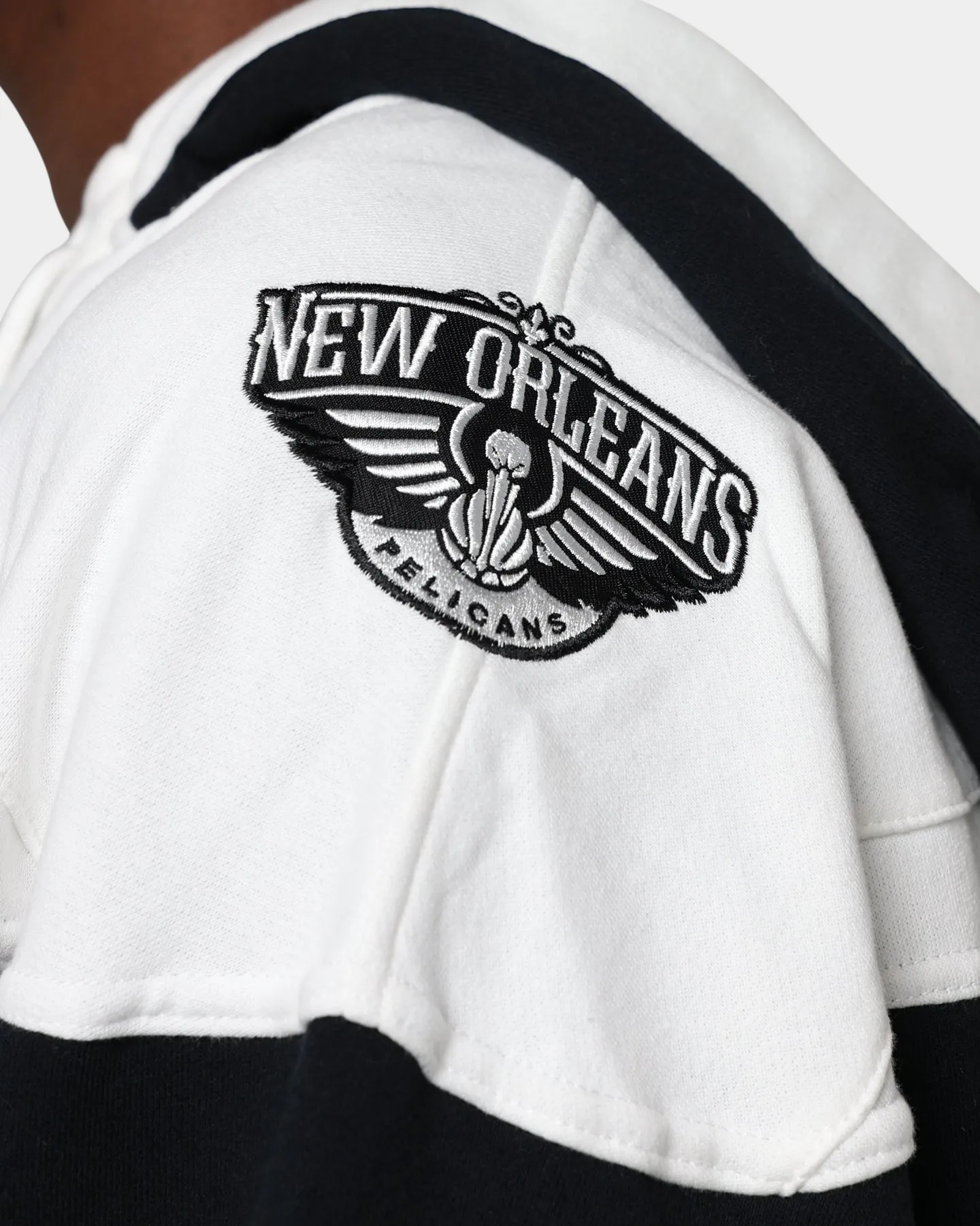 47 Brand New Orleans Pelicans Superior Lacer Hoodie Jet Black