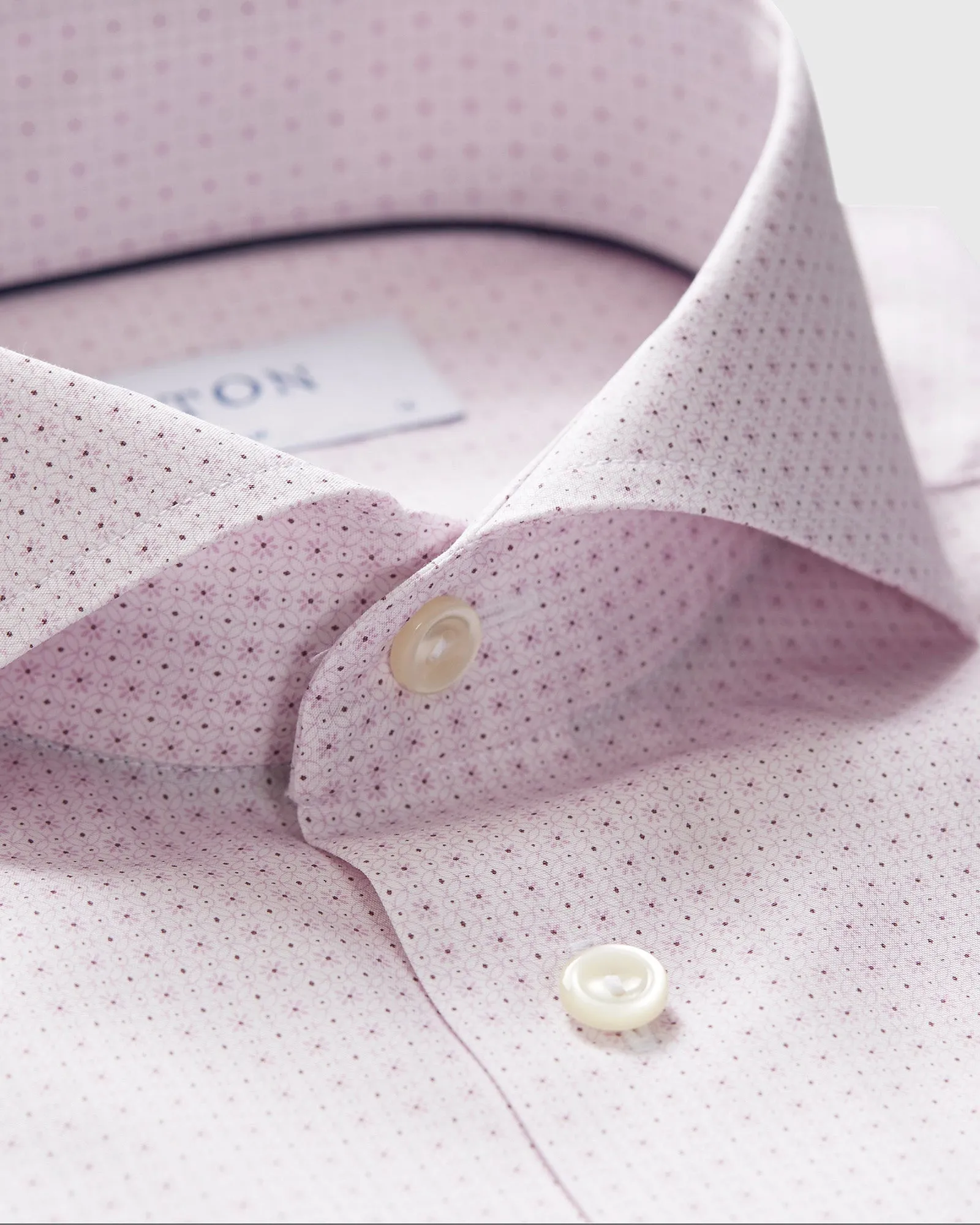 ETON 10000024753 PINK SLIM SC SHIRT