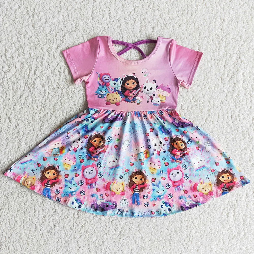 Fashion Baby Girl Dress Girl Dresses Cute Toddler Girls Dresses B1-3