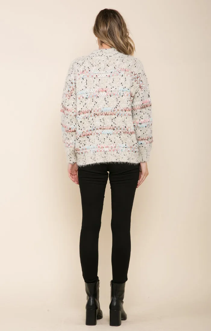 Faye Mock Neck Sweater