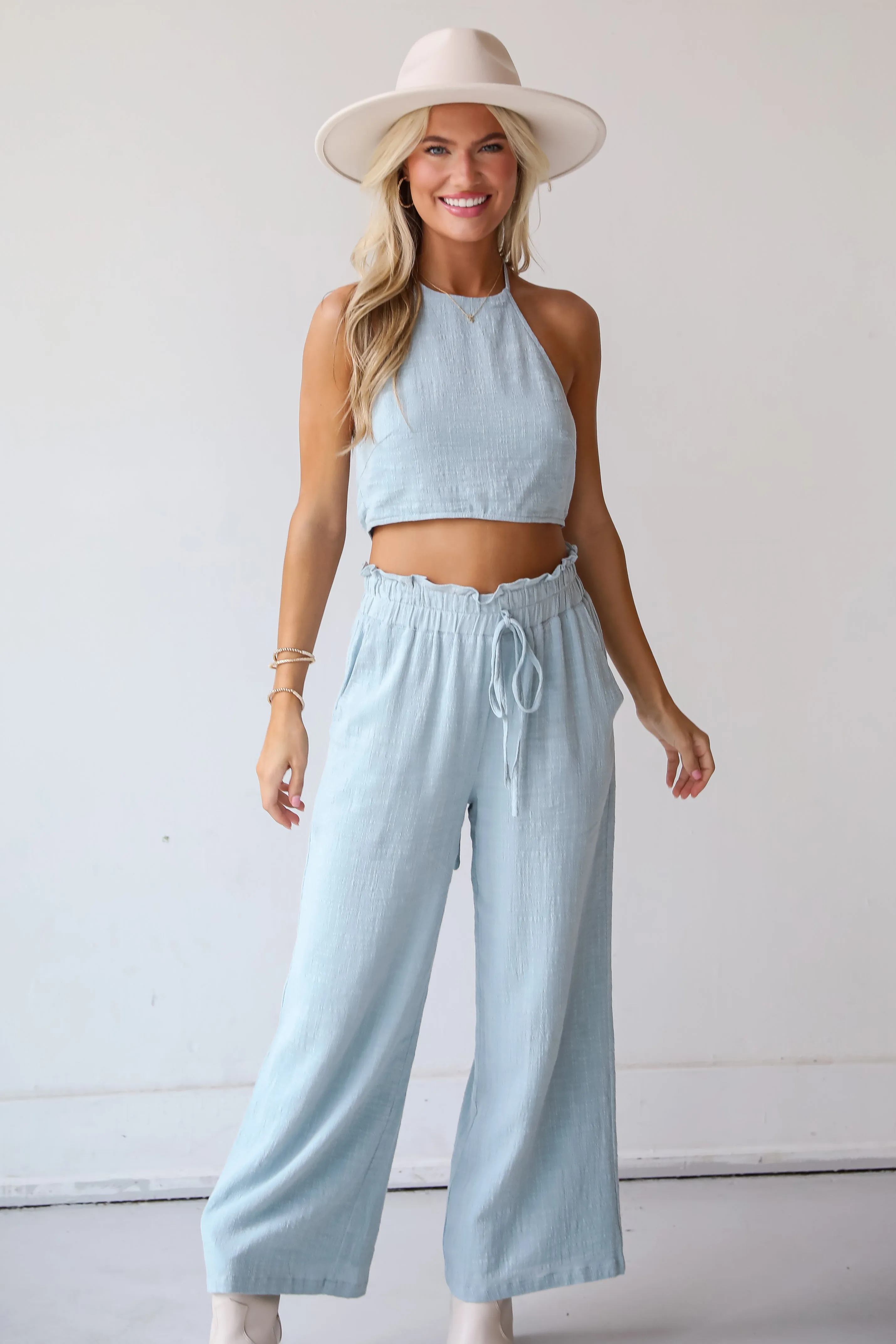 FINAL SALE - Special Poise Light Blue Pants