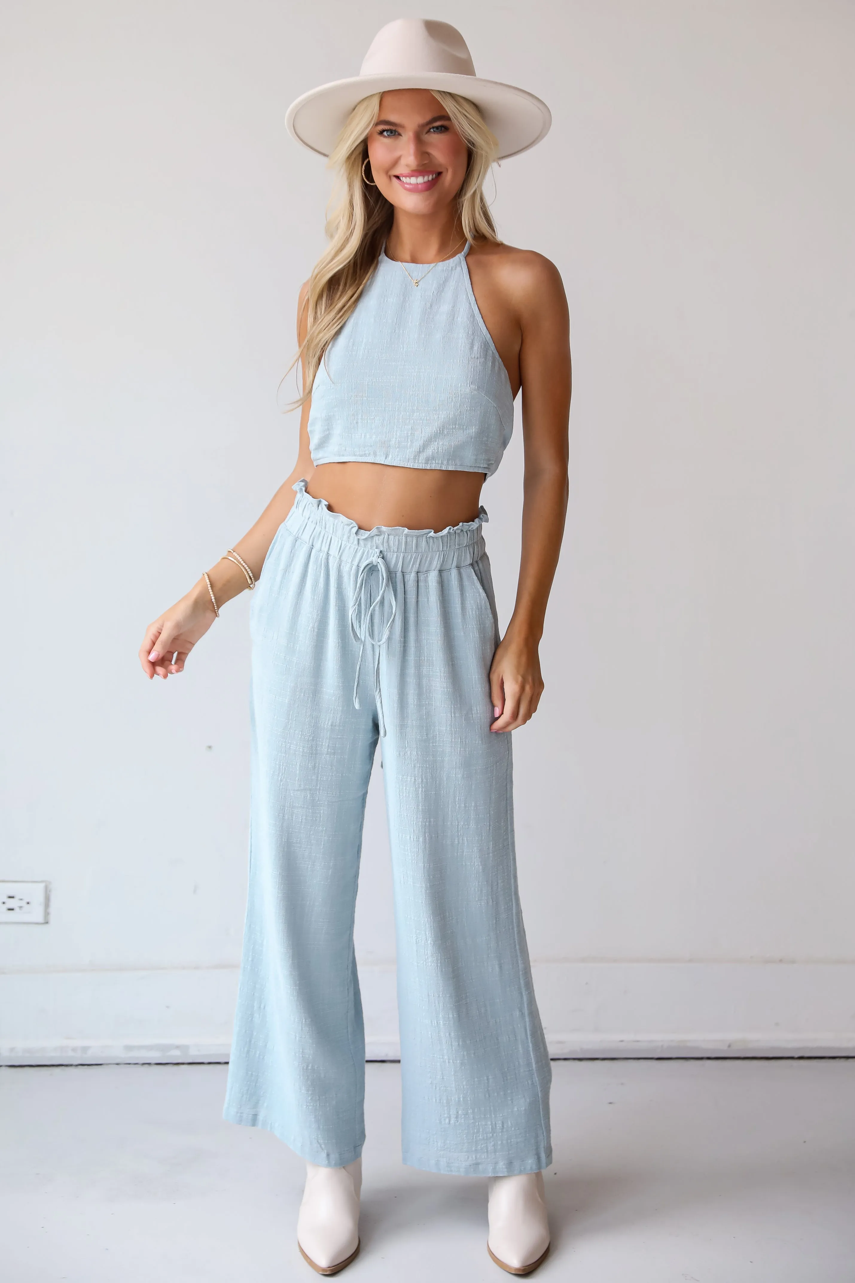 FINAL SALE - Special Poise Light Blue Pants