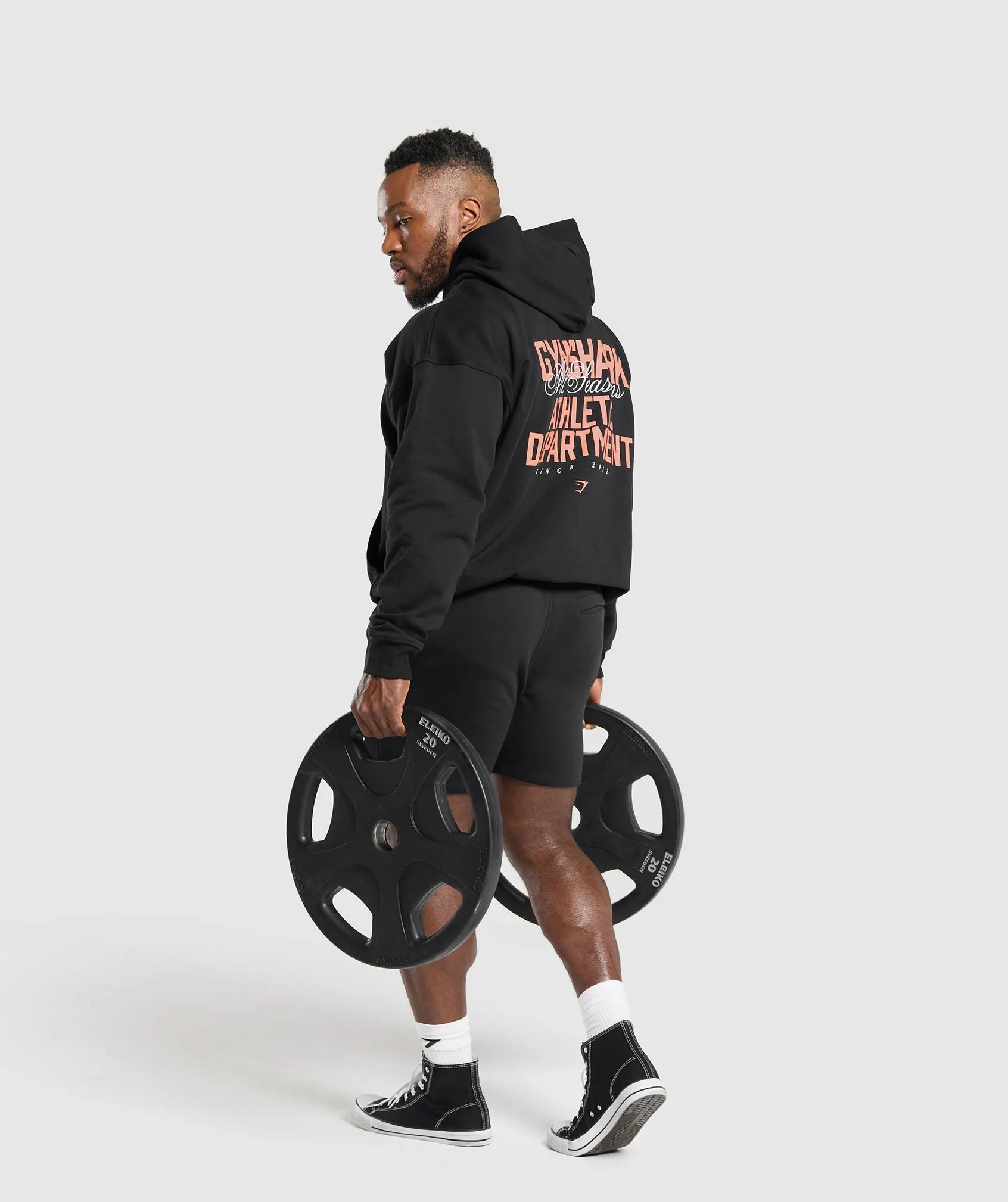 Gymshark Athletic Department Hoodie - Black