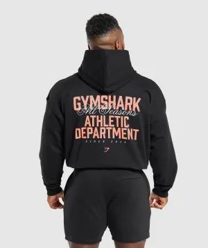 Gymshark Athletic Department Hoodie - Black