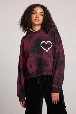 Heart Stitch Pullover Hoodie