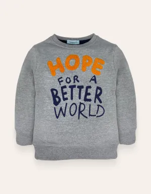 HOPE Embroidered Sweatshirt