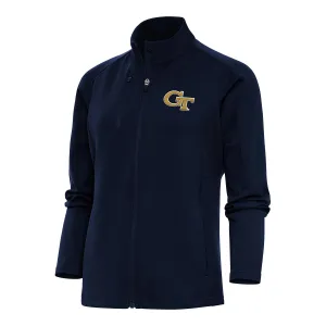 Ladies Georgia Tech Yellow Jackets Full Zip Generation Navy Jacket