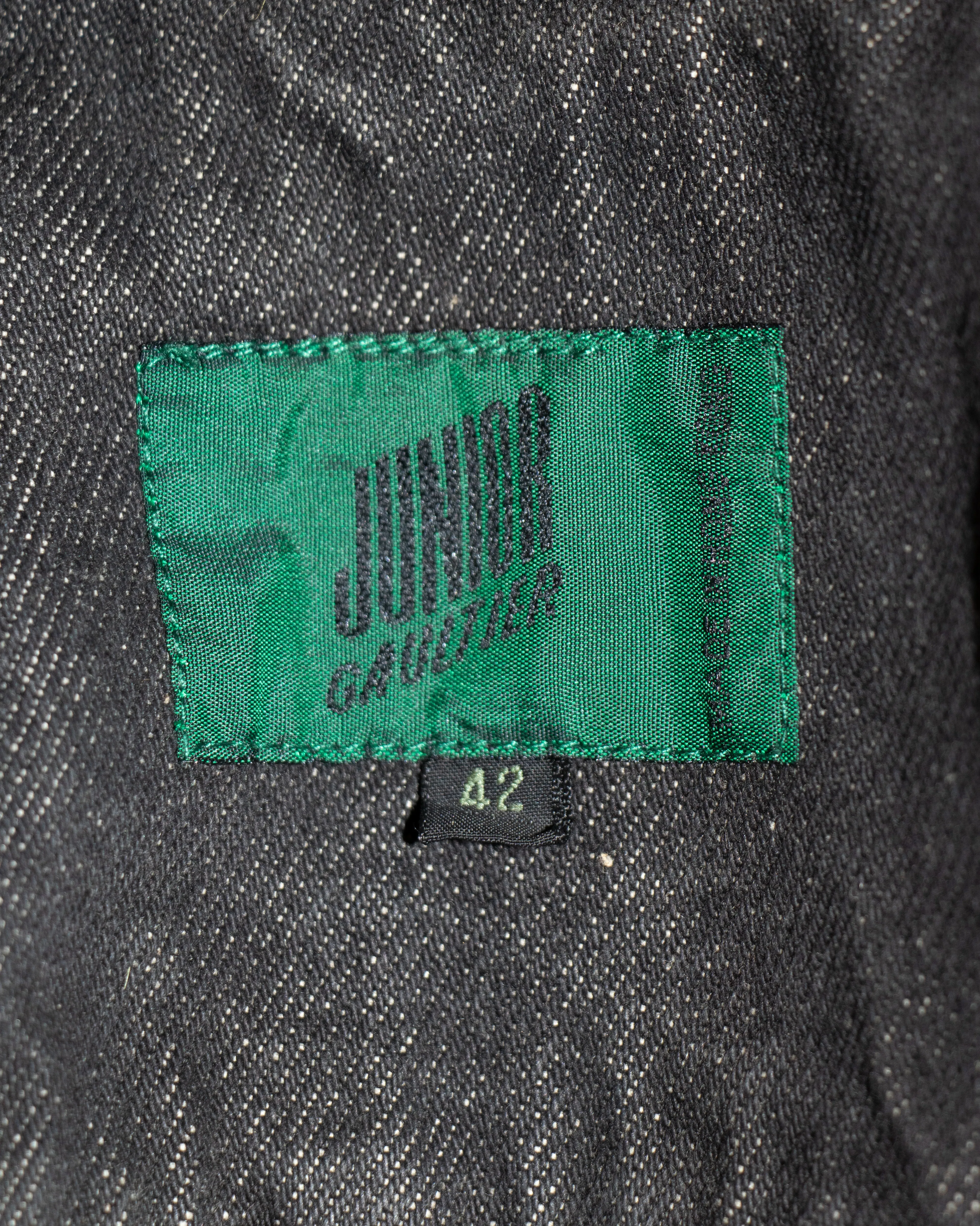 Late 1980s Junior Gaultier Denim Jacket S