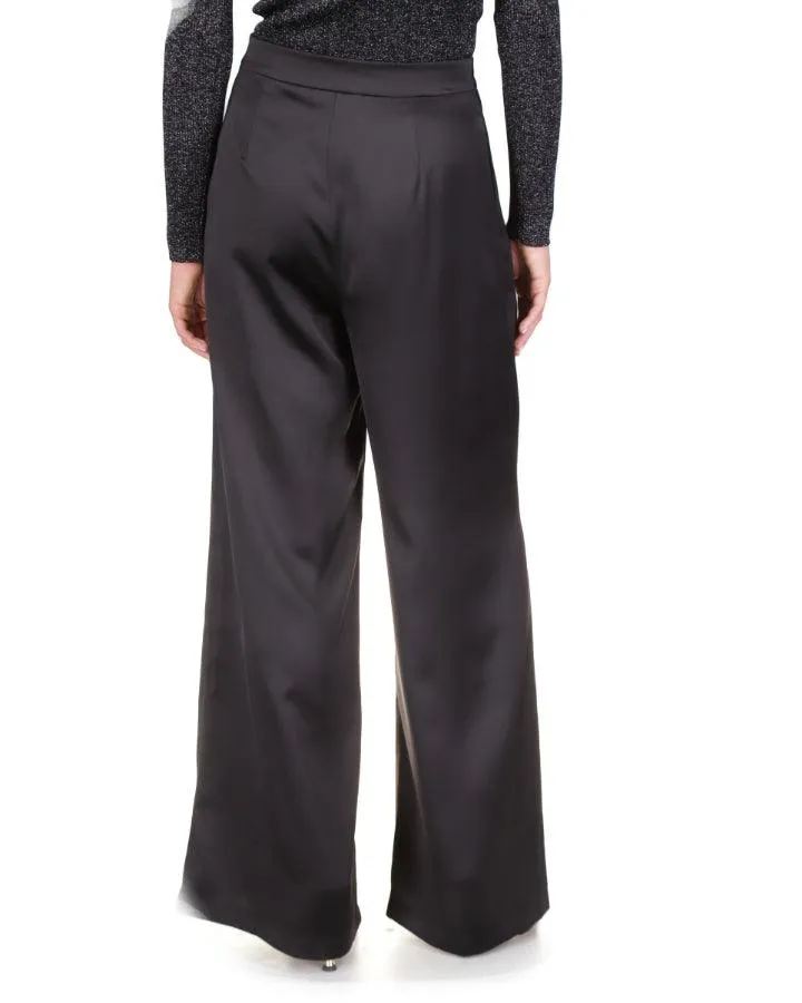 MK Satin Wide Leg Pants