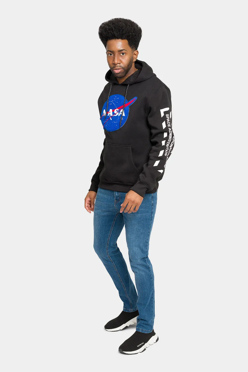 NASA Chenille Patch Hoodie