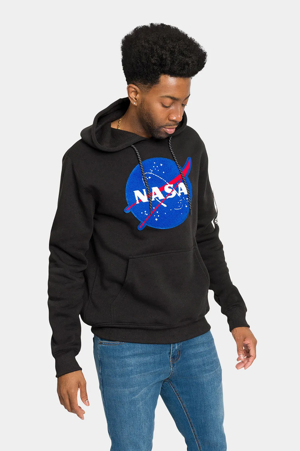 NASA Chenille Patch Hoodie