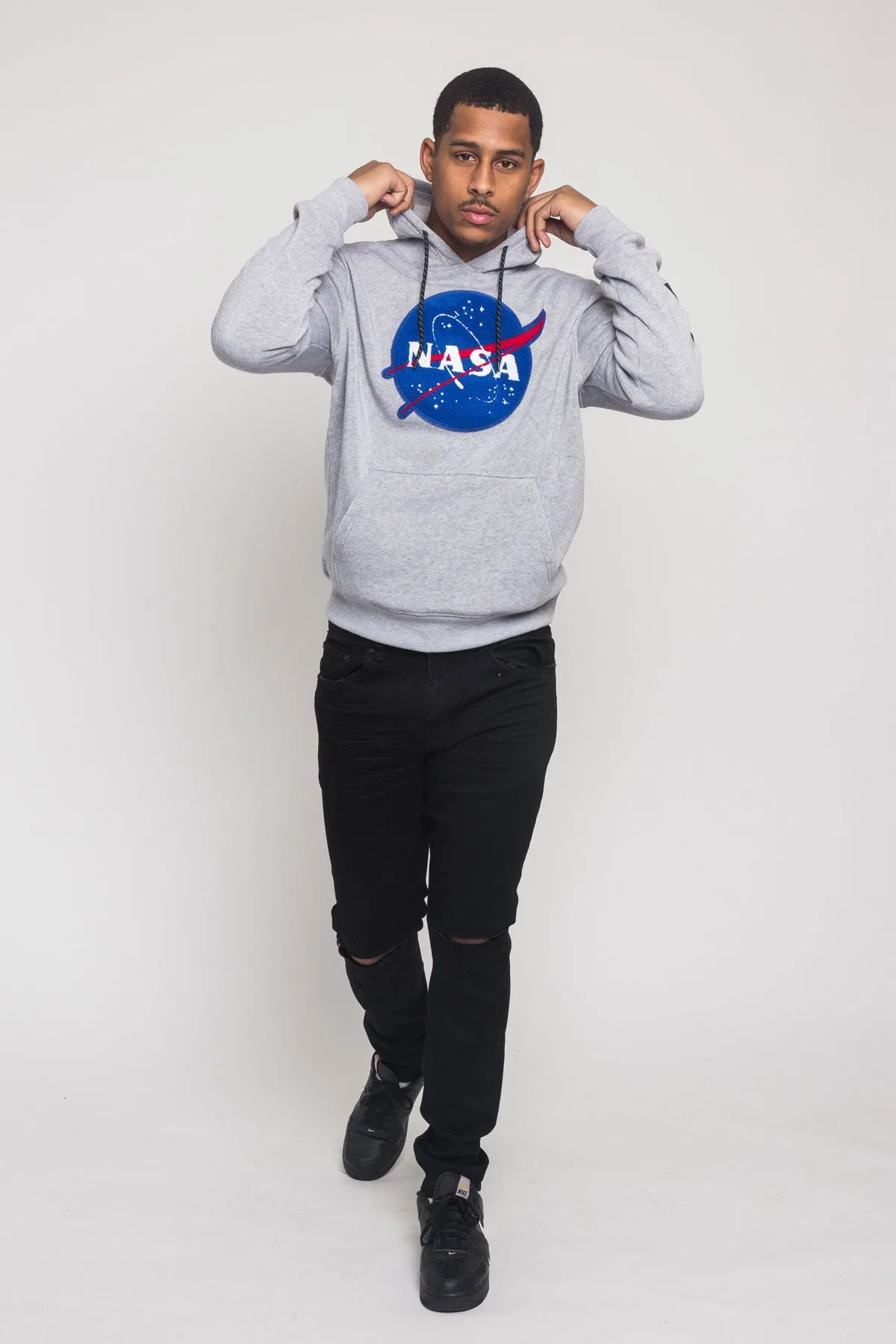 NASA Chenille Patch Hoodie