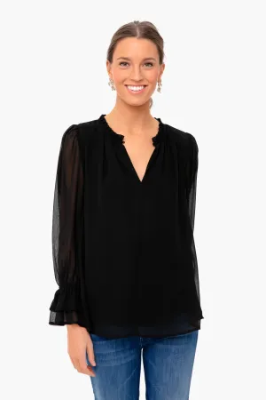 Noir Darby Blouse