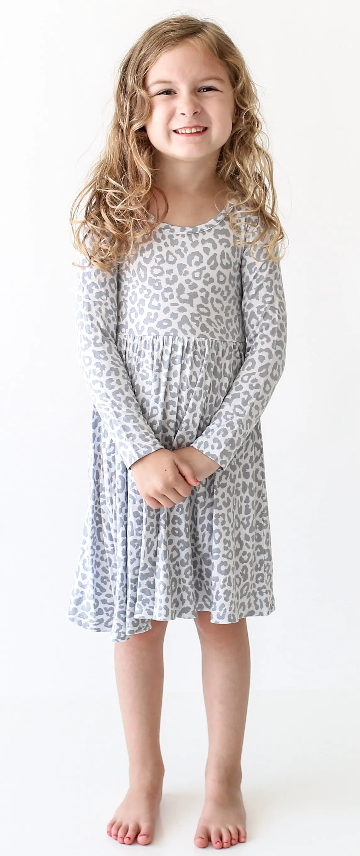 Posh Peanut Minka L/S Twirl Dress