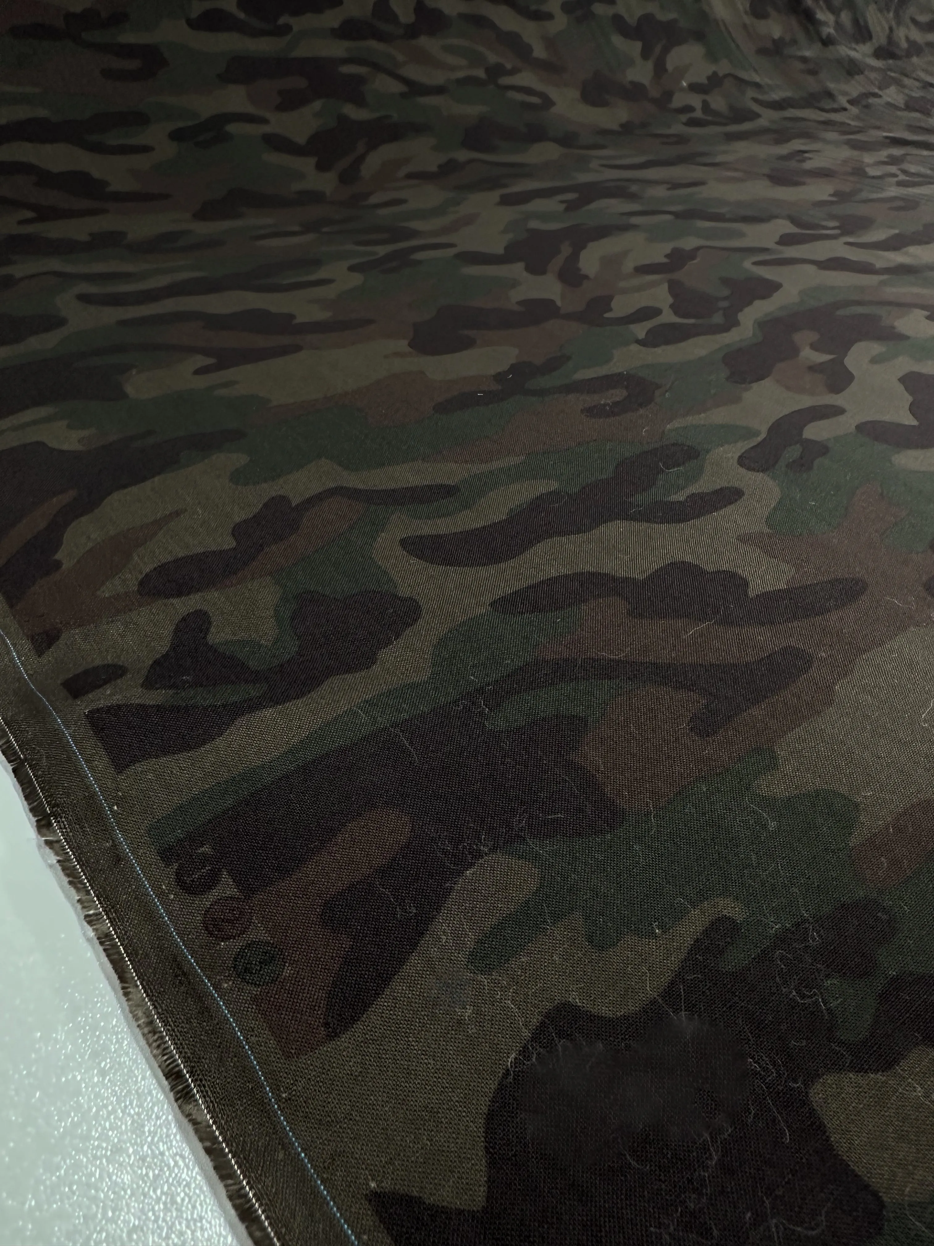 Printed Linen - Military - 150cm