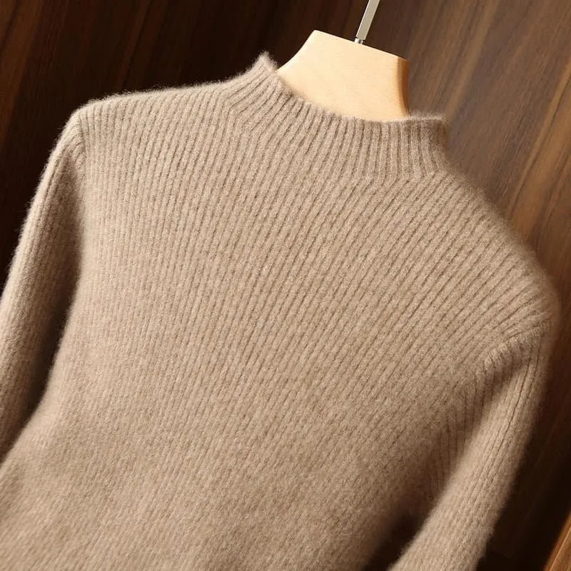 Pure Merino Wool Knitted Dress - Luxuriously Comfortable and Elegant