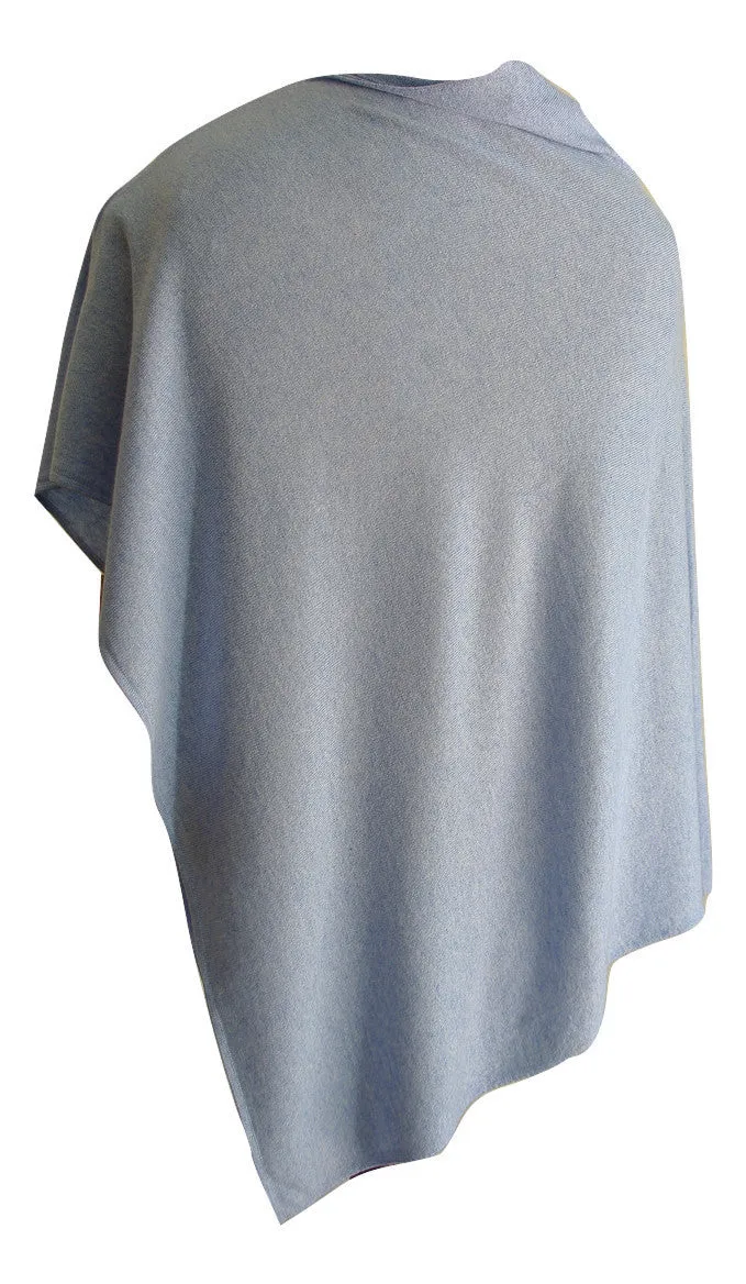 SCA 2-Ply Poncho - Powder Blue