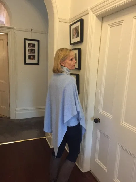 SCA 2-Ply Poncho - Powder Blue