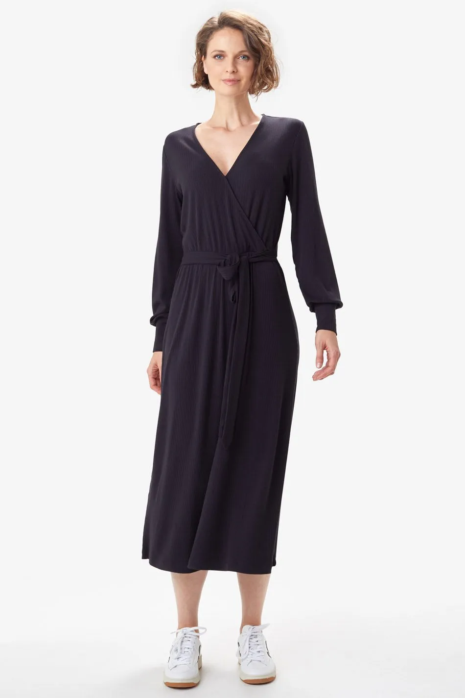 VILLERAY WRAP DRESS