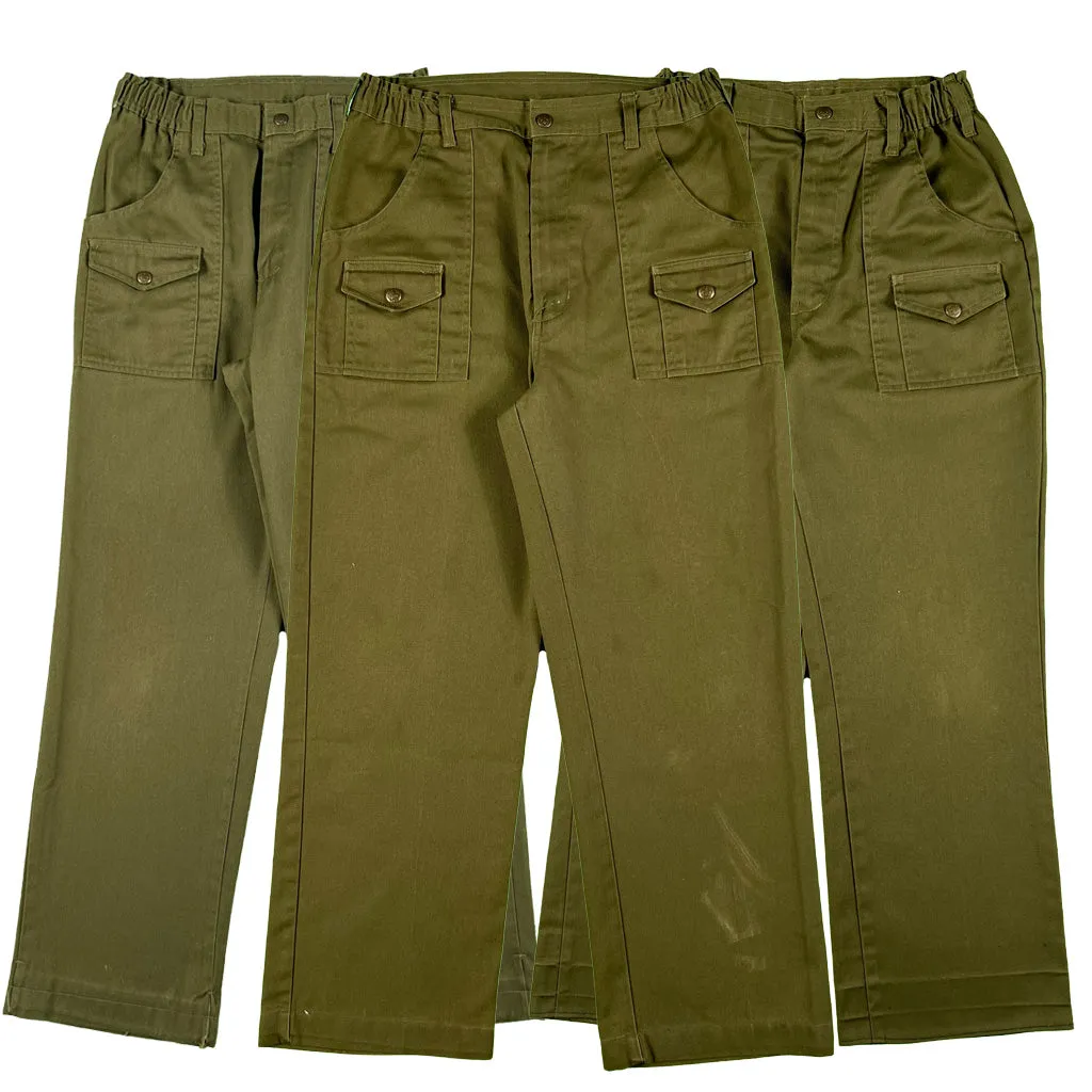 Vintage Boy Scouts Bush Pants- SELECT PAIR