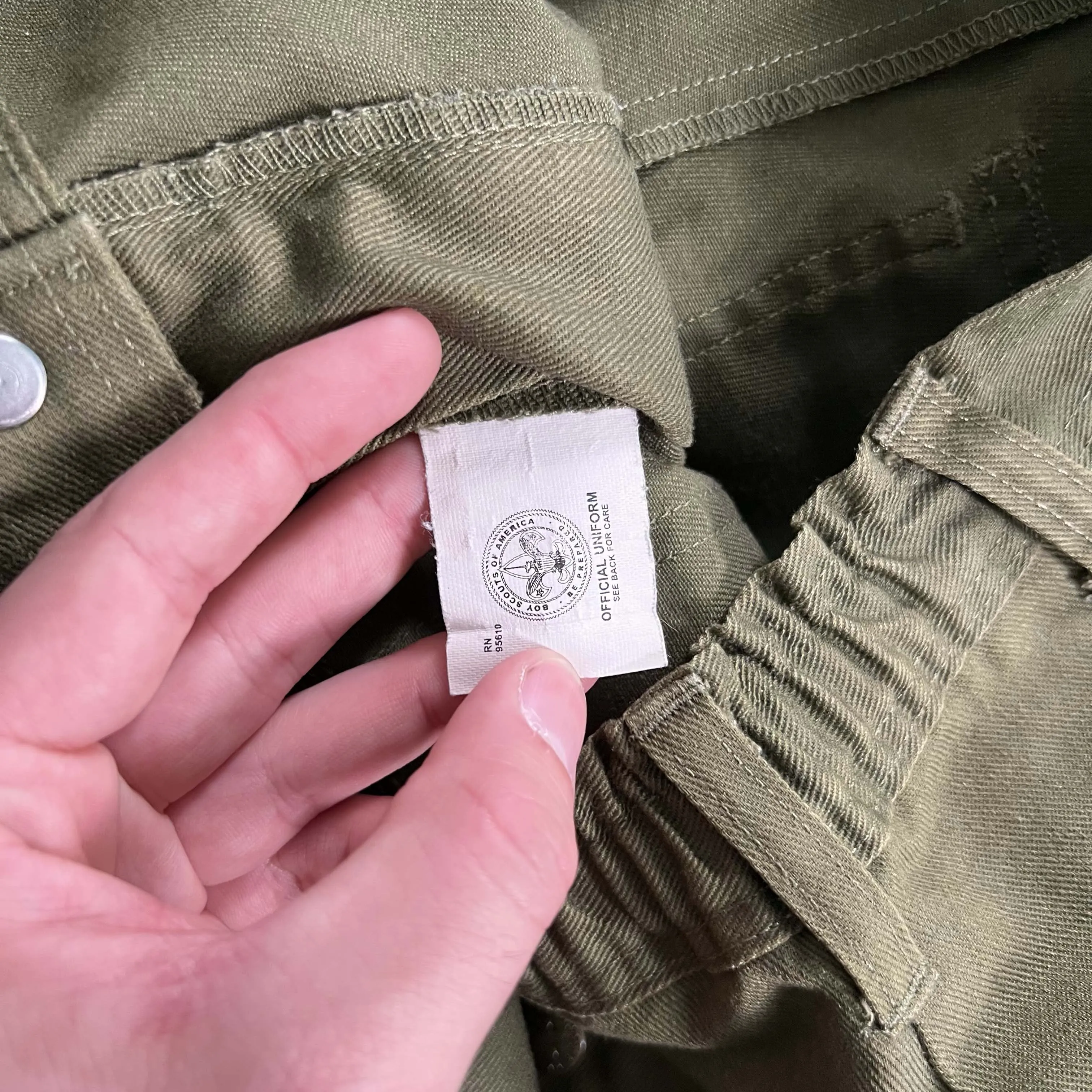 Vintage Boy Scouts Bush Pants- SELECT PAIR