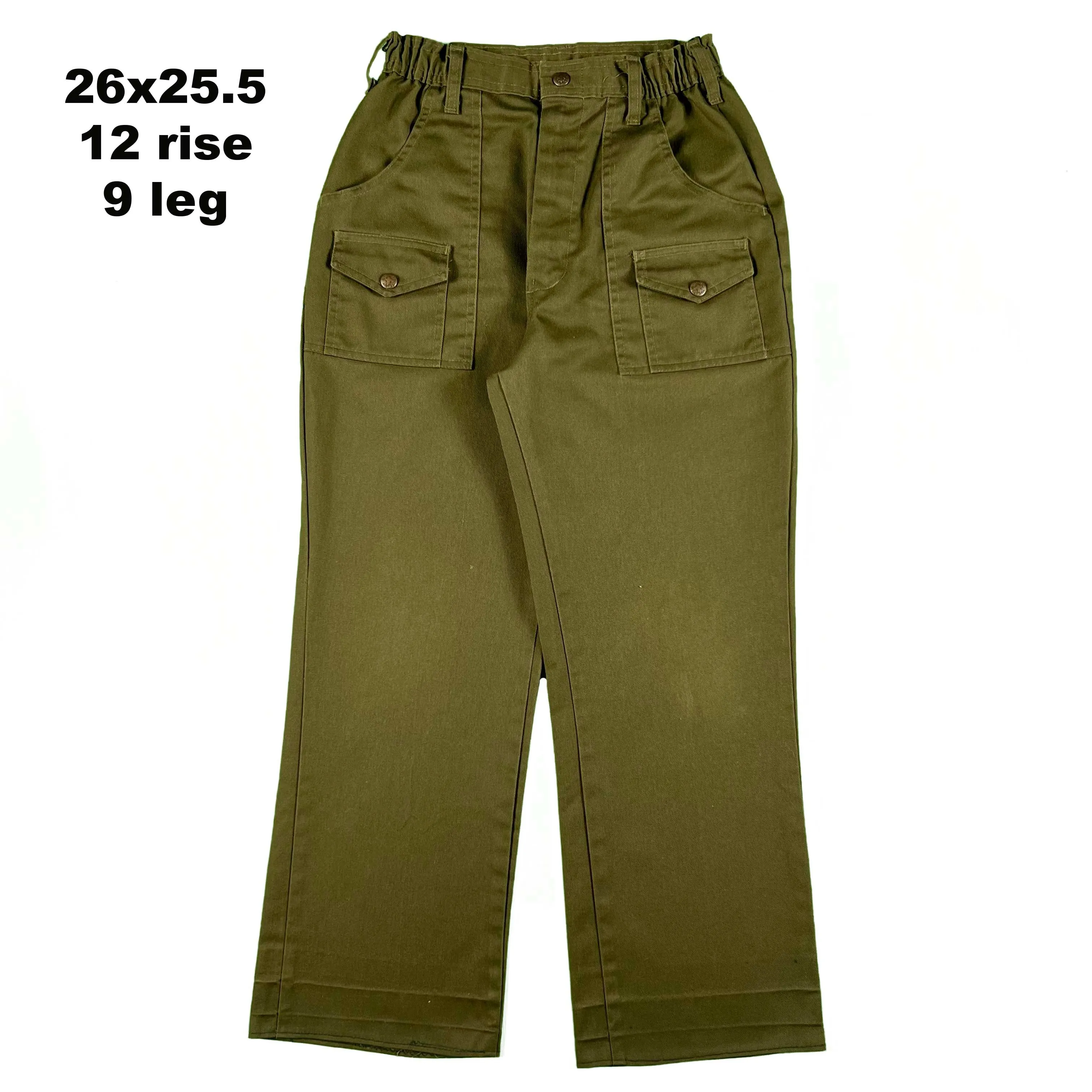 Vintage Boy Scouts Bush Pants- SELECT PAIR