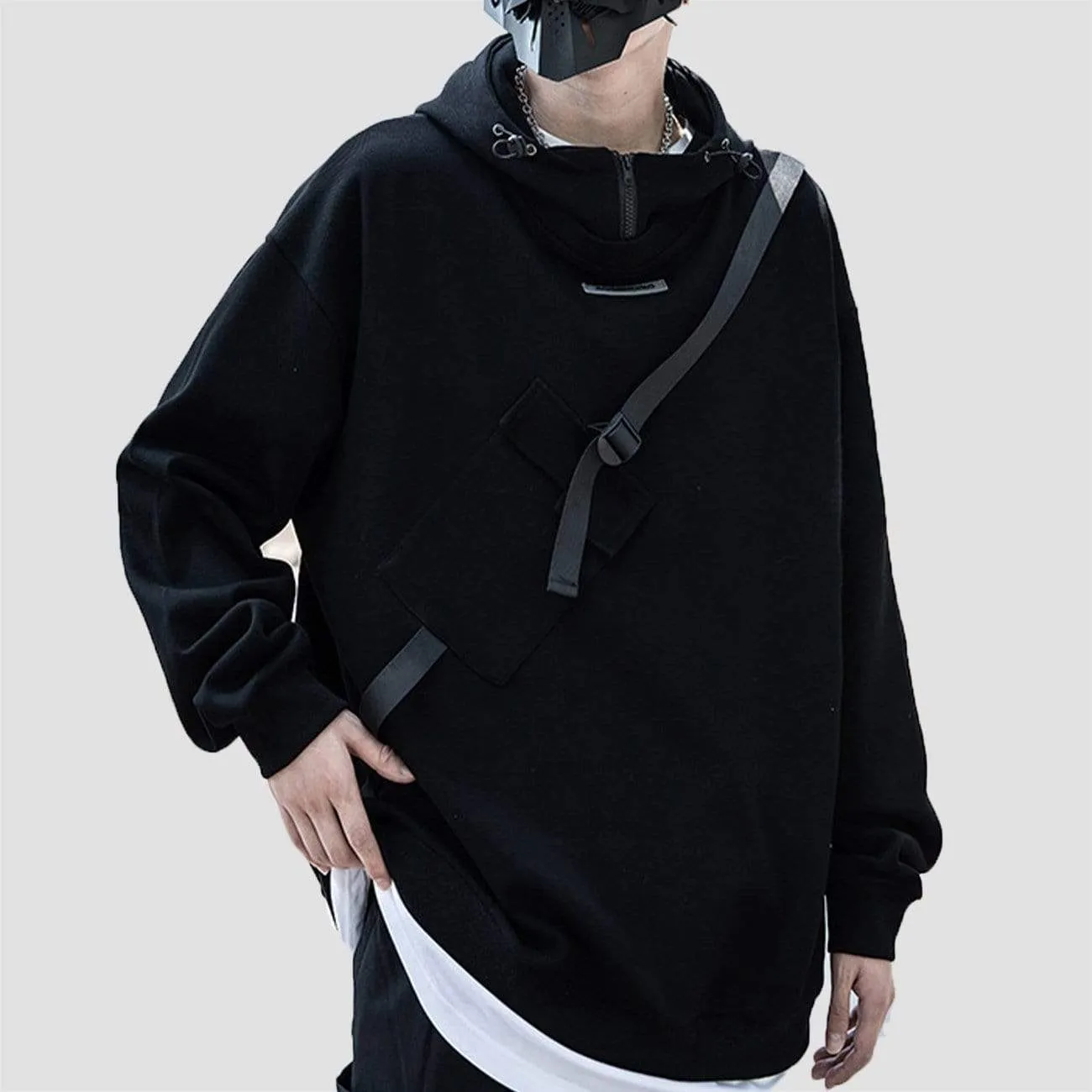 WLS Stitching Pocket Hoodie